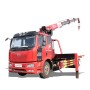 FAW 4*2 straight arm truck mounted telescopic crane