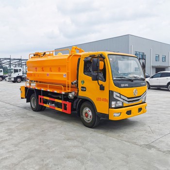Dongfeng 4*2 6000L sewage suction cleaning truck