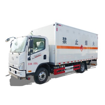 FAW 4*2 flammable liquid explosion-proof truck for sale
