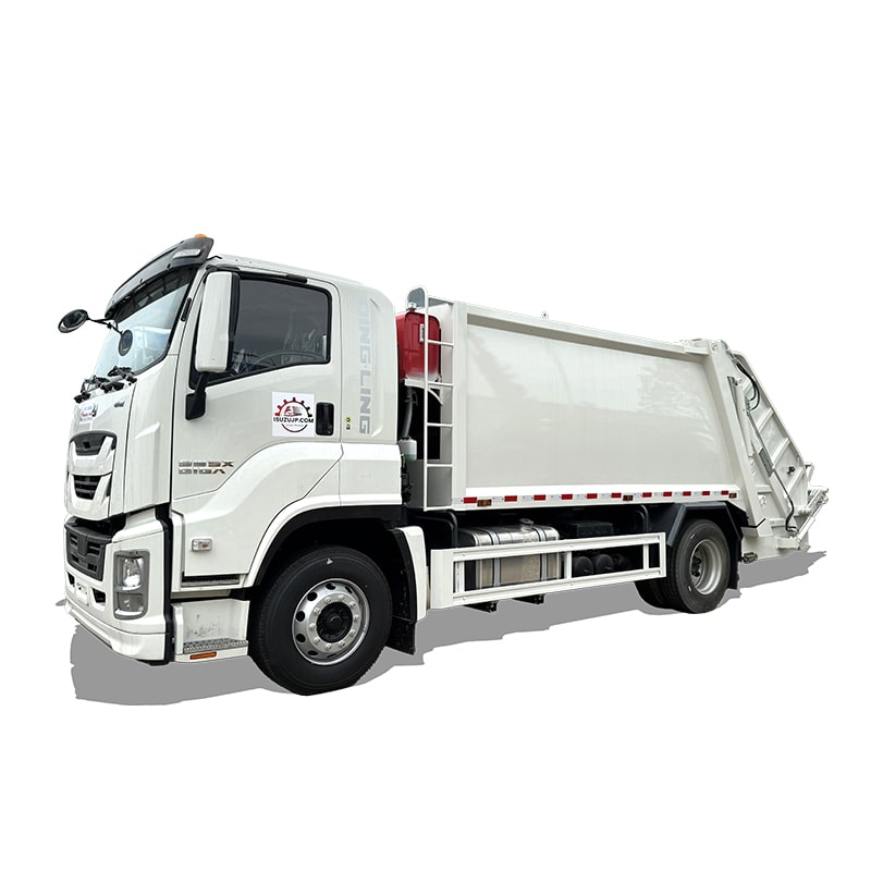 Camion à ordures compacteur Janpan Brand 4 x 2 15 CBM Camion à ordures compacteur Janpan Brand 4 x 2 15 CBM