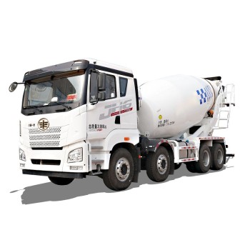 FAW 8*4 heavy duty mixer truck 10 m3 with speed control