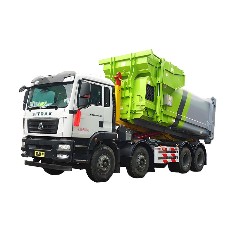 Sinotruck 31Ton Hook Lift Контейнерный Мусоровоз на Продажу Sinotruck 31Ton Hook Lift Контейнерный Мусоровоз на Продажу