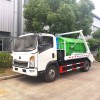 Howo 4 cubic meter swing arm garbage truck for sale Howo 4 cubic meter swing arm garbage truck for sale