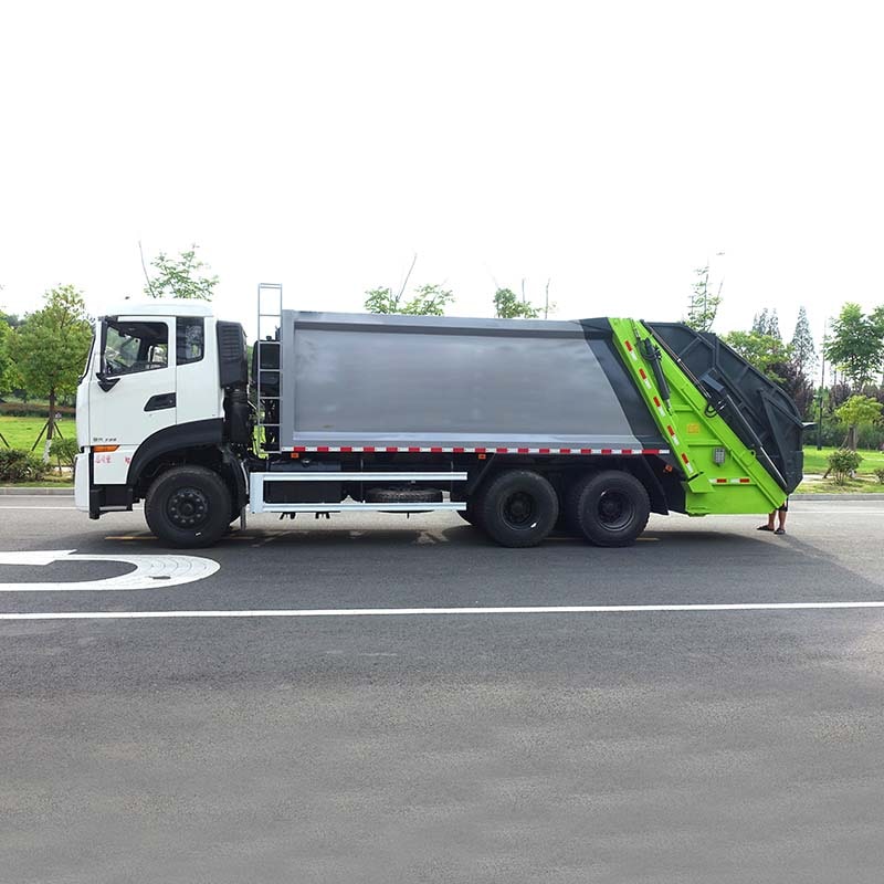 Dongfeng 6×4 20cbm компрессионный мусоровоз Dongfeng 6×4 20cbm компрессионный мусоровоз