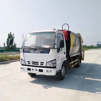 ISUZU 4 ton Garbage Compressed Sanitation Truck