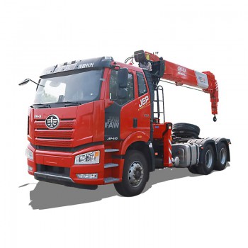 FAW 16 tons telescopic boom truck mounted crane