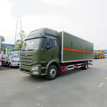FAW blasting equipment transport truck with cheap price