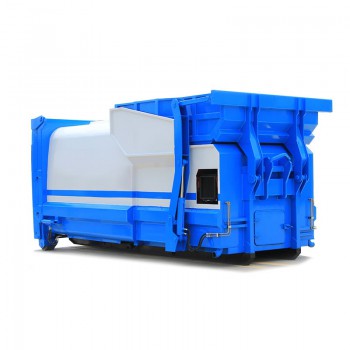 10 cbm cummins engine detachable garbage truck