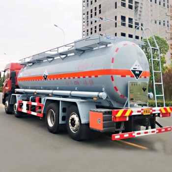 FAW 20 ton 8*4  acetic phosphoric solution transport truck