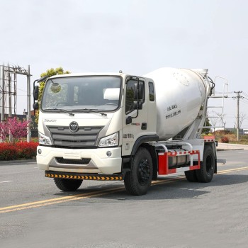 FOTON 4 cubic meters small concrete mixer truck for sale