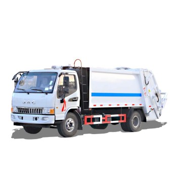 Jac 4x2 Rear Loading 6cbm Compressed Garbage Truck