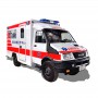 Iveco cross-country monitoring ambulance vehicle