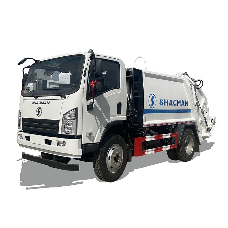 SHACMAN 6 CBM Petit camion compacteur de déchets 4x2 à vendre