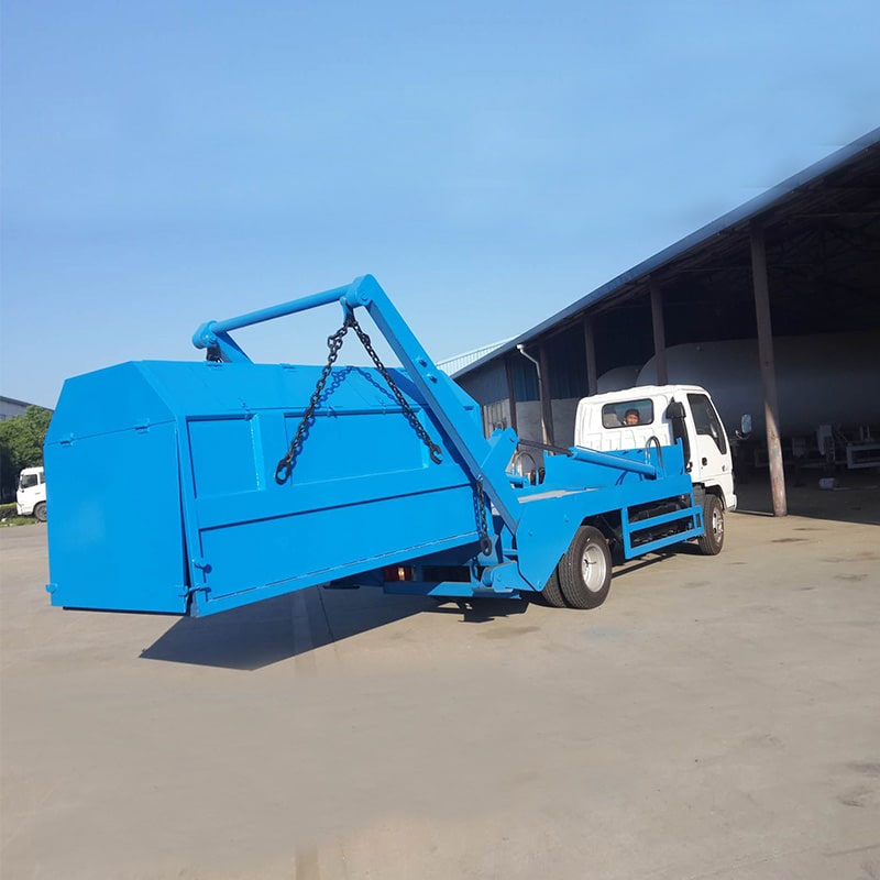 New or Used ISUZU 5 CBM Skip Loader Waste Garbage Truck New or Used ISUZU 5 CBM Skip Loader Waste Garbage Truck