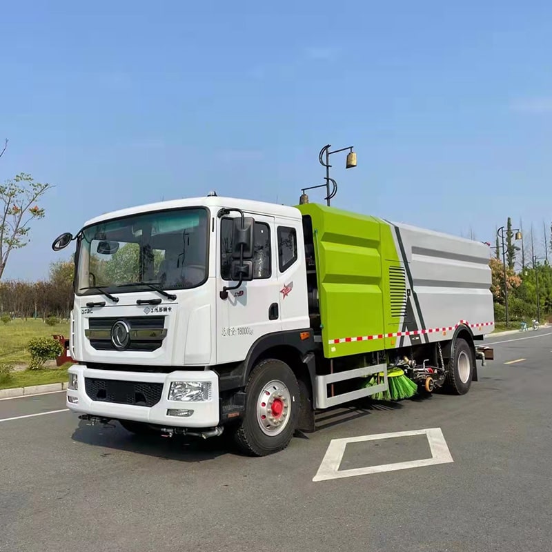 Dongfeng дешевая цена 4*2 6 колесный подметально-уборочный грузовик Dongfeng дешевая цена 4*2 6 колесный подметально-уборочный грузовик