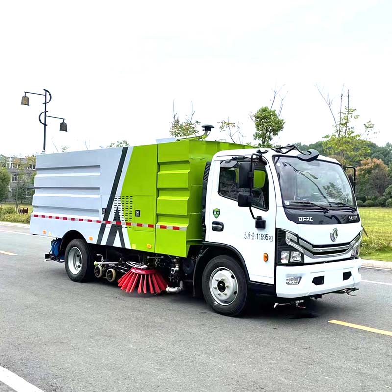 DongFeng Дорожная моечная и подметальная машина с вакуумным насосом DongFeng Дорожная моечная и подметальная машина с вакуумным насосом