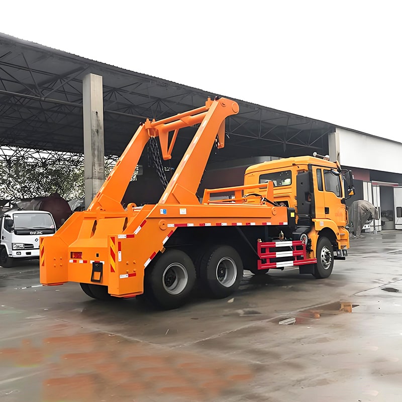 Shacman 17 CBM Swing Arm Trash Truck for Sale Shacman 17 CBM Swing Arm Trash Truck for Sale