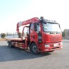 Телескопический кран FAW 4*2 с прямой стрелой, установленный на грузовике Телескопический кран FAW 4*2 с прямой стрелой, установленный на грузовике