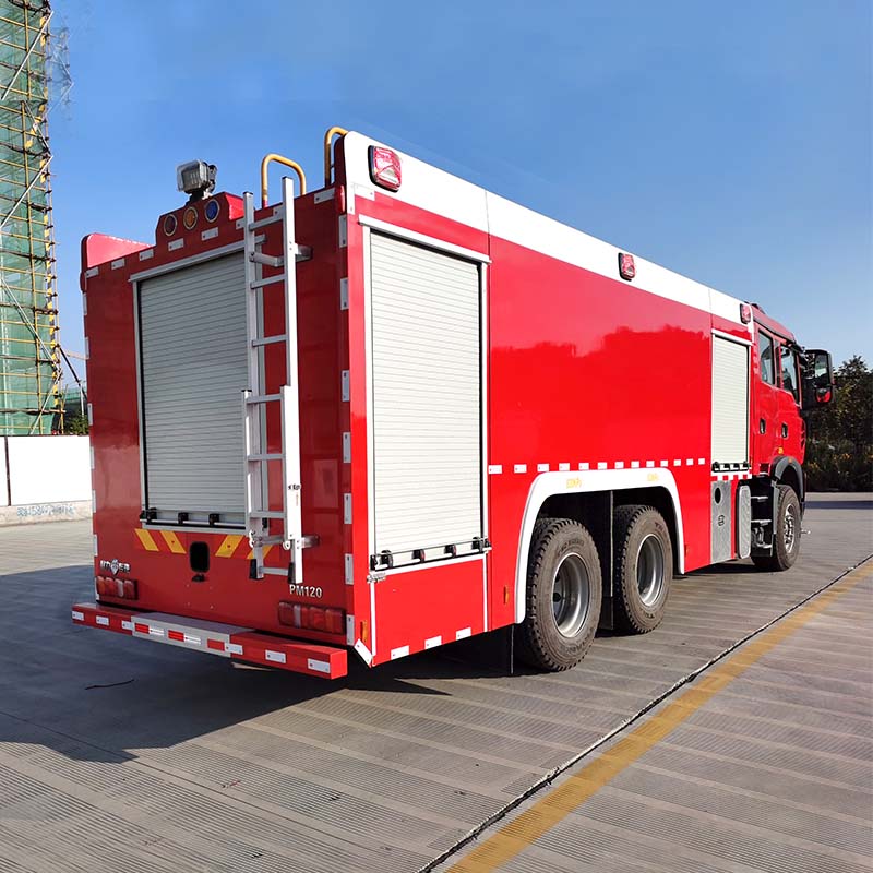 Camion de lutte contre l'incendie Howo 6x4 12 000 L avec eau, mousse et poudre Camion de lutte contre l'incendie Howo 6x4 12 000 L avec eau, mousse et poudre