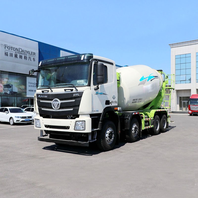 FOTON 8*4 10 cbm concrete mixer truck with pump FOTON 8*4 10 cbm concrete mixer truck with pump