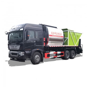 HOWO 6*4 high quality Synchronous gravel storage truck