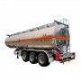 Aluminum Alloy 42000L 3 Axle Water Edible Oil Delivery Tank