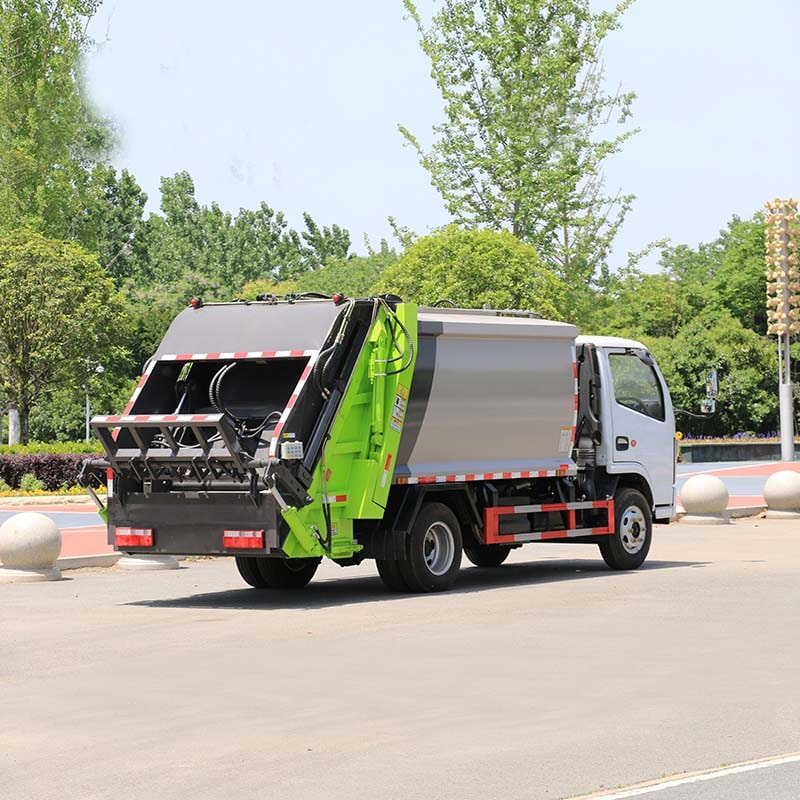 China brand 4×2 6cbm compressed garbage truck China brand 4×2 6cbm compressed garbage truck