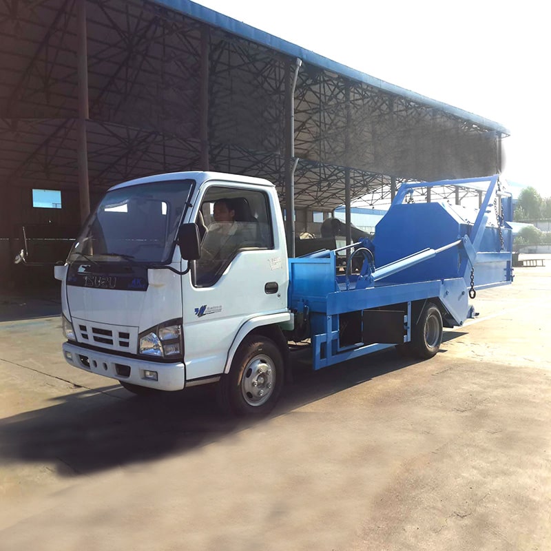 New or Used ISUZU 5 CBM Skip Loader Waste Garbage Truck New or Used ISUZU 5 CBM Skip Loader Waste Garbage Truck