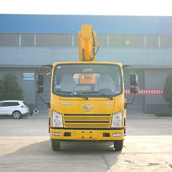 FAW 21m bucket truck aerial working platform