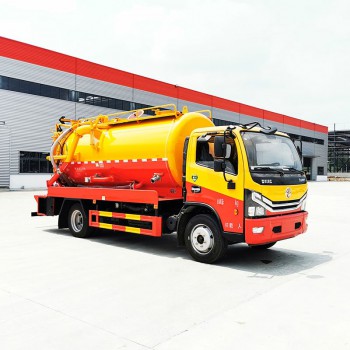 Dongfeng 4*2 10 ton vacuum truck sewage suction
