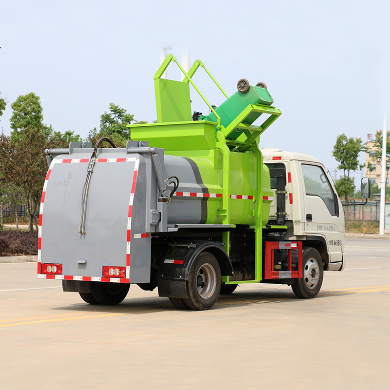 Foton 4*2 4 тонны небольшой мусоровоз для кухонных отходов Foton 4*2 4 тонны небольшой мусоровоз для кухонных отходов