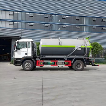 Sinotruk Sitrak 4x2 Vacuum 14000L Suciton Truck for Sale