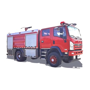 Brand New 4x4 6000 Liters Water Foam Fire Fighting Truck