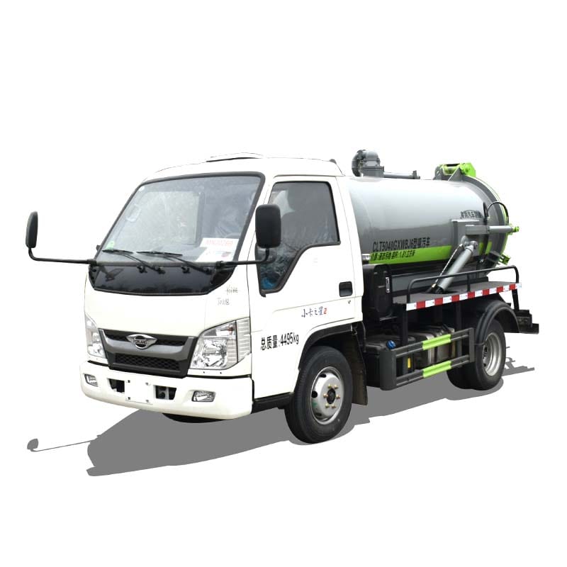 Foton 4*2 2000L вакуумная машина для откачки сточных вод Foton 4*2 2000L вакуумная машина для откачки сточных вод