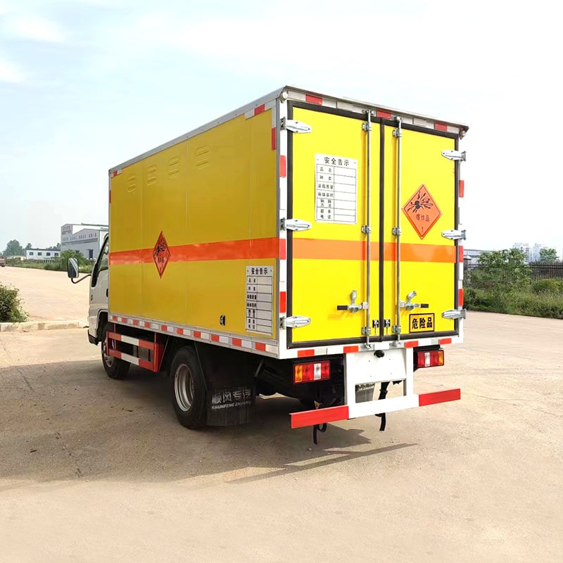 JMC 4*2 dangerous goods explosive transporting truck JMC 4*2 dangerous goods explosive transporting truck
