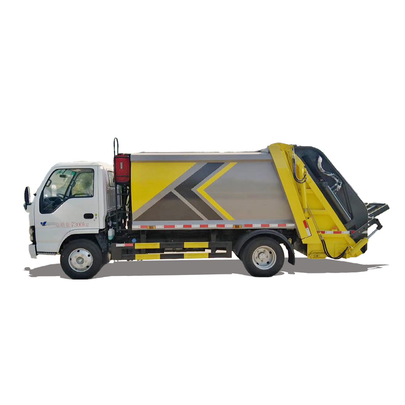 ISUZU 4-тонный мусоровоз с прессованным мусором ISUZU 4-тонный мусоровоз с прессованным мусором