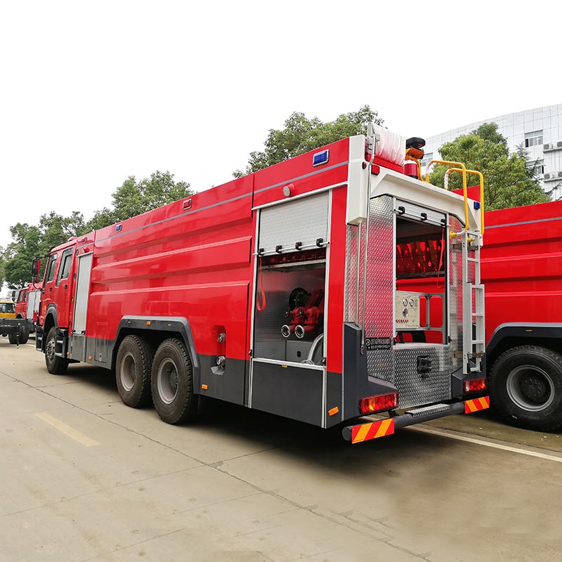 Camion de lutte contre l'incendie Howo 16 000 L avec eau et mousse Camion de lutte contre l'incendie Howo 16 000 L avec eau et mousse