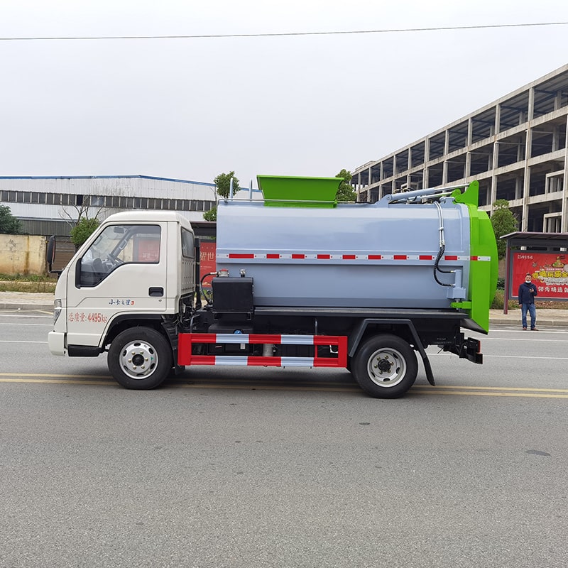 Foton 5-тонный кухонный мусоровоз для сбора отходов Foton 5-тонный кухонный мусоровоз для сбора отходов