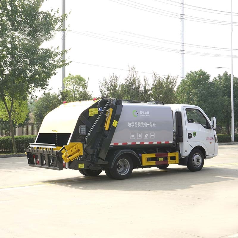DongFeng 3cbm mini garbage compactor truck DongFeng 3cbm mini garbage compactor truck