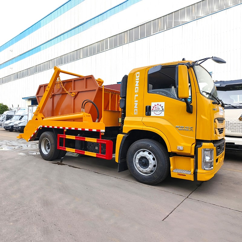 ISUZU GIGA 12CBM Hydraulic Swing Arm Light Garbage Truck ISUZU GIGA 12CBM Hydraulic Swing Arm Light Garbage Truck