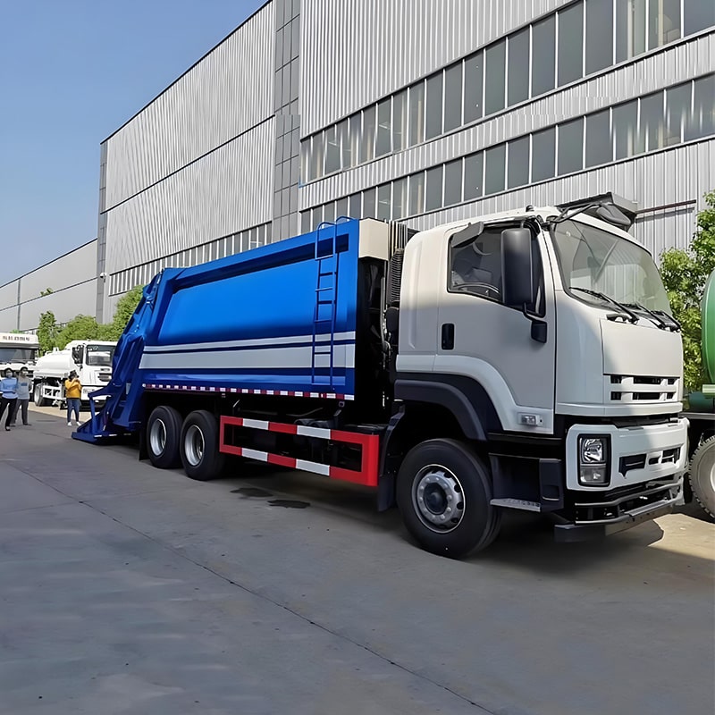 Мусоровоз ISUZU 18CBM 20CBM 6x4 Compactor на продажу Мусоровоз ISUZU 18CBM 20CBM 6x4 Compactor на продажу