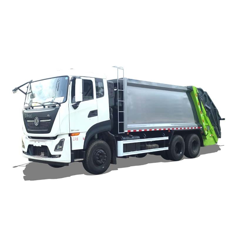 Dongfeng 6×4 20cbm компрессионный мусоровоз Dongfeng 6×4 20cbm компрессионный мусоровоз