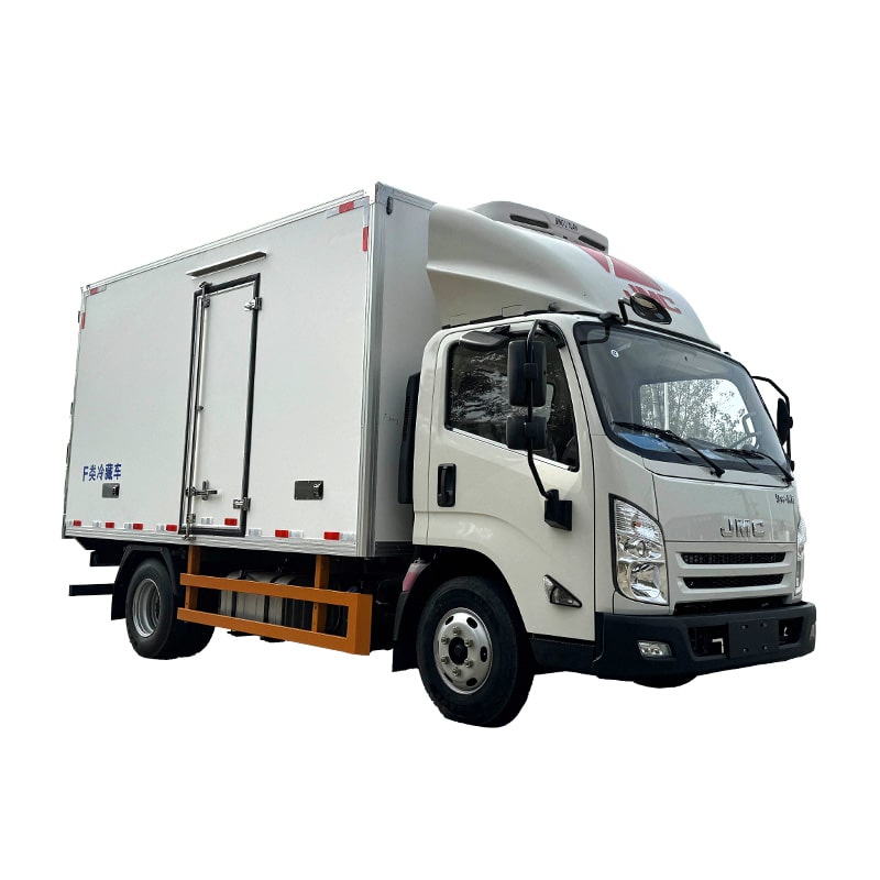 Цена на фургон-рефрижератор JMC Small 5 Ton Freezer Refrigerated Box Truck Цена на фургон-рефрижератор JMC Small 5 Ton Freezer Refrigerated Box Truck