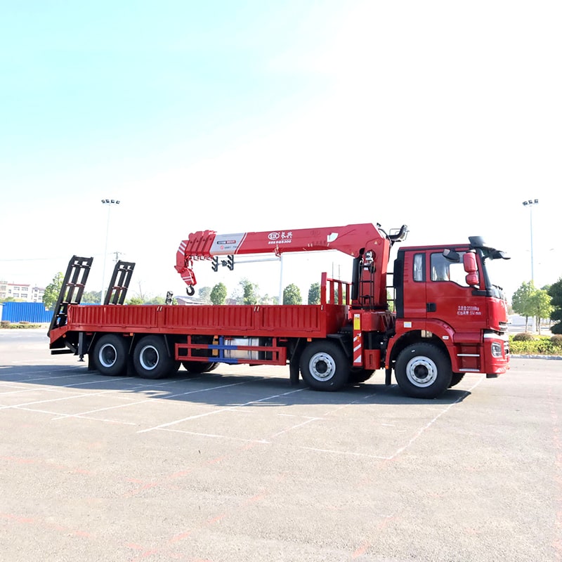 SHACMAN 8x4 14 16 тонн телескопический кран на базе грузовика SHACMAN 8x4 14 16 тонн телескопический кран на базе грузовика