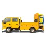 Japan Isuzu 4*2 double row anti-collision buffer truck