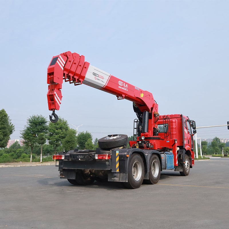 FAW 16 tons telescopic boom truck mounted crane FAW 16 tons telescopic boom truck mounted crane