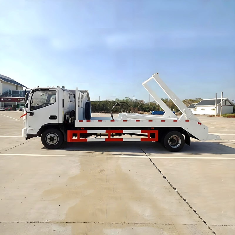 Foton 6m3 Swing Arm Container Rear Loader Garbage Truck Foton 6m3 Swing Arm Container Rear Loader Garbage Truck