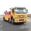 SINOTRUK 8*4 heavy duty 80 ton Rotation Wrecker Tow Truck