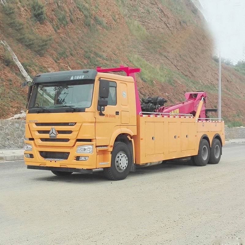 SINOTRUK 20 ton tow truck with crane wrecker truck SINOTRUK 20 ton tow truck with crane wrecker truck