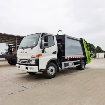 JAC 4*2 6m3 garbage collect garbage compactor truck